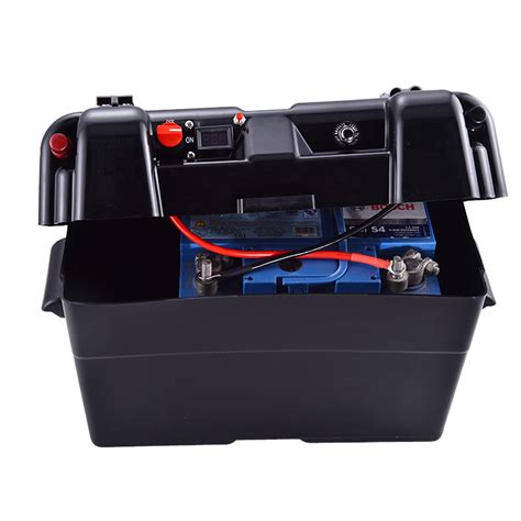 leisure battery distribution box|12v battery box waterproof.